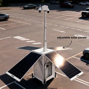 Torres de CCTV de Despliegue Rápido con Energía Solar, Solución de Seguridad en Sitio para Monitoreo 24/7 - Product Image 2