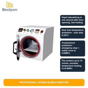 Línea Profesional para Reparación de Pantallas de Teléfonos - Máquina Separadora y Pulidora, Laminadora al Vacío, Eliminador de Burbujas con Programador - Product Image 4