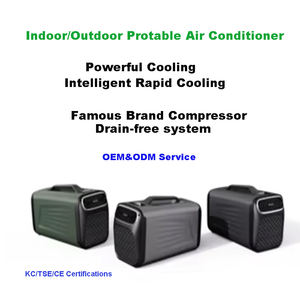 Mini climatiseur mobile 300W pour voiture, <span class=keywords><strong>camping</strong></span>-<span class=keywords><strong>car</strong></span>, hôtel, <span class=keywords><strong>tente</strong></span>, <span class=keywords><strong>camping</strong></span>, extérieur, climatiseur mobile en plastique 110 à 240V, climatiseur mobile extérieur - Product Image 6