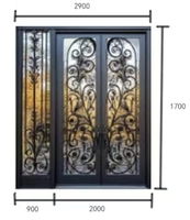 Porte en WPC anti-termites Maplemiles pour chambre à coucher, 45 mm, insonorisée, émail cuit, MDF/WPC, porte en bois
