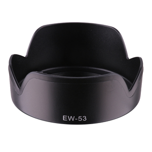 Pare-soleil EW-53 pour objectifs Canon <span class=keywords><strong>EF</strong></span>-<span class=keywords><strong>M</strong></span> 15-45mm et RF-S 18-45mm – Accessoire de protection pour objectifs d'appareils photo reflex numériques - Product Image 1