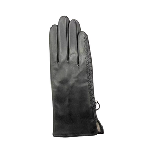 <span class=keywords><strong>Gants</strong></span> en cuir personnalisés pour hommes et femmes, compatibles écran tactile, avec doublure en <span class=keywords><strong>soie</strong></span>, chauds pour l'hiver, pour le sport, la conduite et les activités décontractées - Product Image 1
