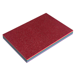 Láminas de Espuma <span class=keywords><strong>EVA</strong></span> <span class=keywords><strong>con</strong></span> Purpurina, Cortables, Fáciles de Moldear, de Color Sólido, para <span class=keywords><strong>Manualidades</strong></span> Infantiles, Proyectos Hechos a Mano, Scrapbooking y Arte - Product Image 5