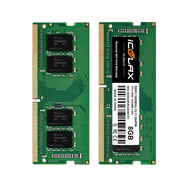 ICOOLAX High Speed 8GB PC3 Second Hand Memory RAM DDR3 DDR4 RAM for Laptop