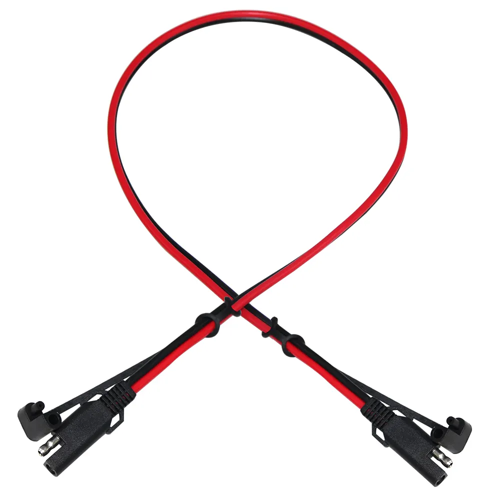 3ft 6ft 9ft 2 Pin Sae Connector Cigar Extension Power Cord Charging Cable Sae Battery Cable