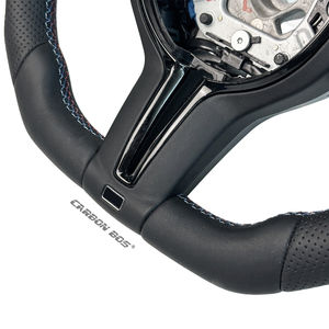 Volante de Cuero Genuino Directo de Fábrica para <span class=keywords><strong>BMW</strong></span> G20 G38 M2 M3 M4 M5 F10 F30 F50 F31 F35 E90 E92 E45 F30 X6 X5 Estilo Personalizado - Product Image 4