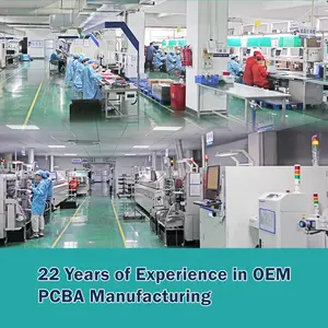 22 años BOM Gerber Files PCBA Service One Stop Product Assembly Custom PCBA Fabricante