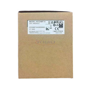 100 nouveaux AS324MT A |   Série AS300 PLC haute performance |   32 points 16DI 16DO |   Sortie transistor Ethernet du processeur principal - Product Image 1