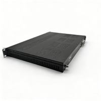 Système de diffusion DTV IPM16A 128*3 entrées IP, 16 porteuses non adjacenteles ISDB, sortie 96 MHz-864 MHz, modulateur IP ASI vers ISDB