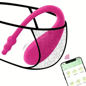 Drahtlose Paare Vibratoren Tragbares Höschen Vibrierende Höschen App-gesteuerter Vibrator Kegel Ball Frau Masturbieren