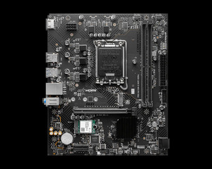 เมนบอร์ด PRO H610M-S WIFI DDR4 LGA1700 mATX รองรับซีพียู Intel Core I3 I5 I7 รุ่นที่ 12 และ 13  รองรับ NVME M.2 Wi-Fi 6 สำหรับเดสก์ท็อป - Product Image 5