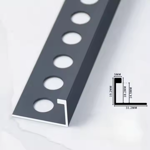 Profilo Angolare in Alluminio Decorativo <span class=keywords><strong>per</strong></span> <span class=keywords><strong>Pareti</strong></span> Design Moderno Personalizzato Shensheng Produzione Diretta OEM - Product Image 2