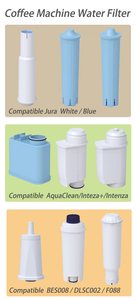 OEM <span class=keywords><strong>DLSC002</strong></span> CFL950 5513292811 Cartouche de filtre à eau à charbon actif pour percolateurs électriques de cafetière de remplacement - Product Image 5