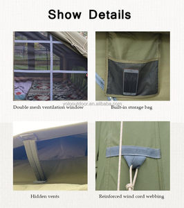 Venta caliente <span class=keywords><strong>de</strong></span> lujo grande impermeable PVC Oxford lona aire tienda bomba portátil poste <span class=keywords><strong>de</strong></span> aluminio para <span class=keywords><strong>casa</strong></span> <span class=keywords><strong>de</strong></span> Camping al aire libre - Product Image 2