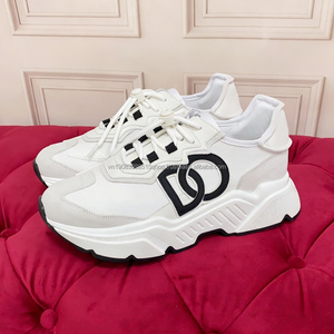 Chaussures DC 1.1 en Cuir Véritable Blanc pour Hommes et Femmes, Collection Printemps 2026 – Confortables, Tendance et de Marque de Luxe - Product Image 1