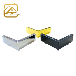 Factory Supplier L Shape Iron Golden Low Table <b>Leg</b> Cabinet <b>Legs</b> <b>Sofa</b> Metal <b>Leg</b> - Product Image 1