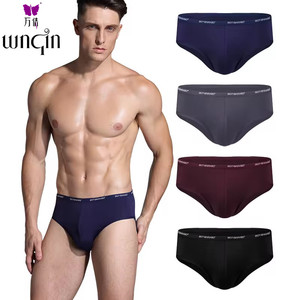 Slip Homme Modal Sexy Taille Moyenne Caleçon Confortable Grande Taille Boxers - Product Image 1