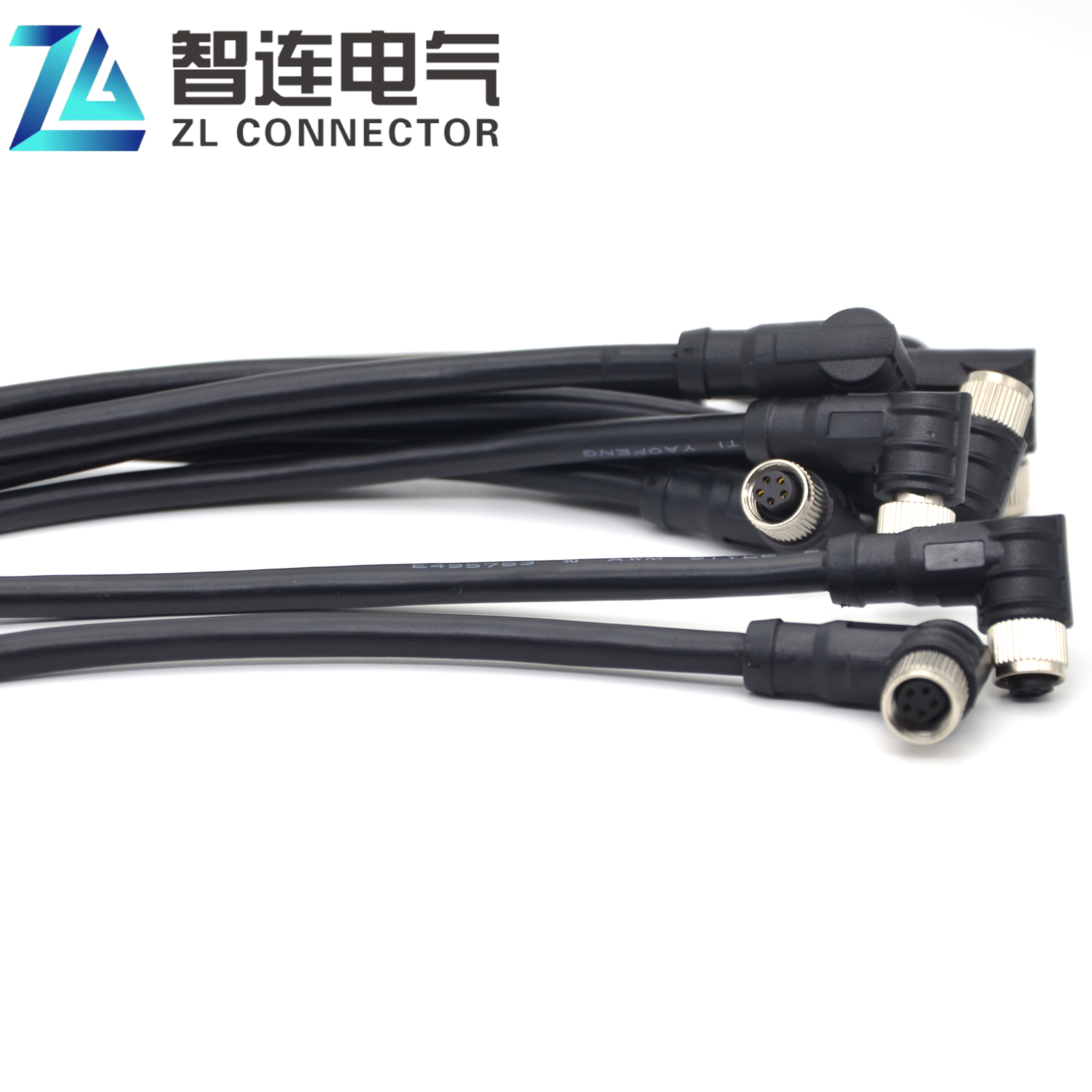 IP67 IP68 impermeable Circular mujer M8 M12, 2, 3, 4, 5, 8, 12 Pin conector de Cable