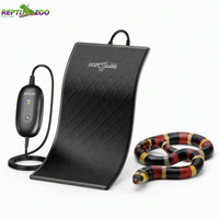 REPTIZOO Tapis chauffant intelligent WiFi étanche 8x12 pouces avec thermostat pour reptiles, chauffage sous terrarium pour Gecko léopard, Python ballon, Lézard