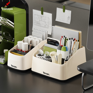 Xinhang Giá đựng bút Kệ văn phòng giá để bàn Hộp đựng đồ lặt vặt hộ gia đình hộp đựng tài liệu chịu lực mạnh - Product Image 3