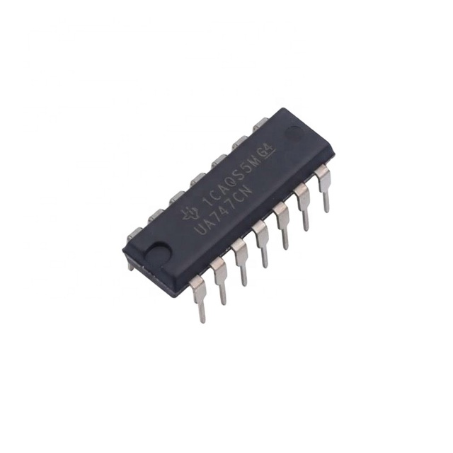 Original UA747CN PDIP-14 Operational Amplifier Ic Chip BOM List Quote