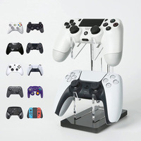 Support d'affichage pour manette PlayStation en lucite, support de console de jeu en acrylique, support de manette de jeu en acrylique