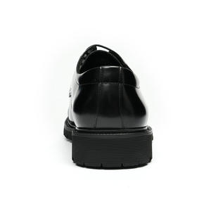 Winter Luxury High Quality Fashionable Breathable Waterproof Closed Formal Lace Handcrafted Genuine Leather Wood Grain Men's - Product Image 4