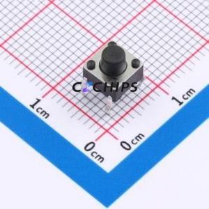 XDTD-6660H-D01 Tactile Switch Through hole Component (THT) Switch Single Pole Single Throw Through Hole 6mm Without Bracket - Product Image 1