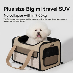 Sac de <span class=keywords><strong>transport</strong></span> pour animaux de compagnie approuvé par les compagnies aériennes pour chats et petits chiens, sac de voyage pliable à parois souples pour chatons, à placer sous le siège, fournisseur chinois - Product Image 3