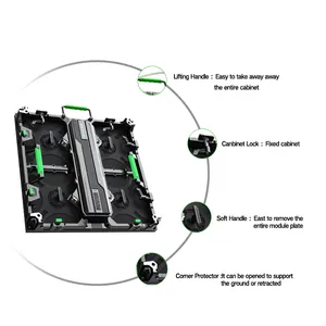 Shenzhen LEDFUL tam renkli kiralama P2.6 P2.9 P3.91 LED sahne arka plan paneli açık LED duvar ekran kapalı LED Video ekranı