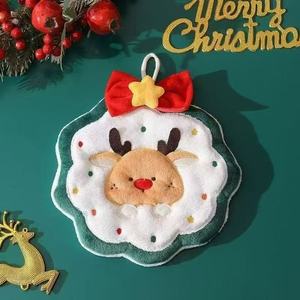 Custom Wholesale Christmas <b>Hand</b> <b>Towels</b>, Odor-resistant, Hangable <b>Kitchen</b> Quick-drying Rags, <b>Kitchen</b> <b>Towels</b> - Product Image 4