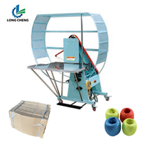 Machine à cerclage de cartons, machine à cerclage semi-automatique pour carton ondulé, machine à cerclage de extrémités en PE