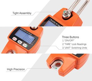 300 kg 600 IB kỹ thuật số xách tay trọng lượng Quy mô điện tử mini <span class=keywords><strong>Crane</strong></span> quy mô với LCD hiển thị - Product Image 6