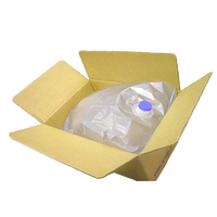 Emballage personnalisé pour liquides avec valve, sac aseptique en PE pour jus, cola, boissons, café, vin, lait