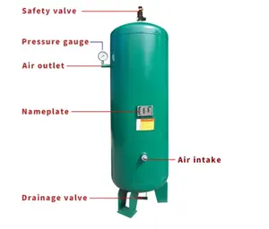 air tank cng compressor parts 2000l compressed air receiver tank 2 buyers