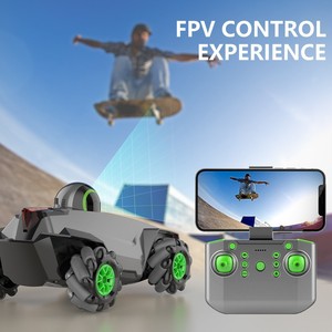 2.4GHz telecomando auto con luci a LED 720P HD WiFi grandangolare telecamera in tempo reale trasmissione gesto foto/<span class=keywords><strong>Video</strong></span> - Product Image 3