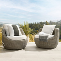 Chaise de canne d'extérieur de haute qualité à bas prix Chaises de canapé en rotin tissé en osier de PVC Meubles tous temps