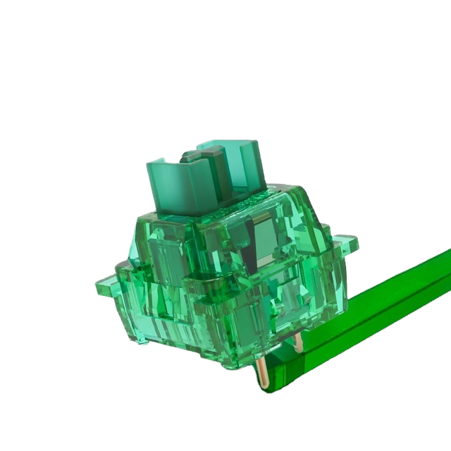 Outemu Green Switches Pre-lubricated Silent Tactile Switches with a Snow-like Sound Profile for Custom Mechanical Keyboards