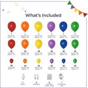 Baby Shower En Gros Saint Valentin <span class=keywords><strong>Princesse</strong></span> Diy Sexe Chaîne De Mariage Fête De Fête Anniversaire Thème Kit Ensemble <span class=keywords><strong>Ballon</strong></span> Guirlande Arc - Product Image 3