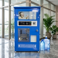 Máquina Expendedora de Agua Purificada por Ósmosis Inversa para Exteriores, Estación de Agua de Autoservicio 24h Sin Supervisión, con Múltiples Métodos de Pago para Comunidades Residenciales