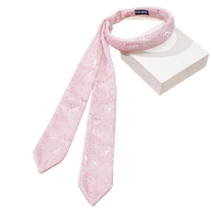 Bandeau jacquard style chinois « Tracing The Realm Of Fireflies » pour femme, accessoire élégant pour chignon en tissu ethnique - Product Image 3