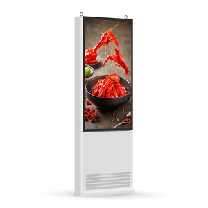 IP66 độ sáng cao 3000 Nit ngoài trời không thấm nước <span class=keywords><strong>LCD</strong></span> Totem Màn hình kiosk ldz kỹ thuật số biển Cửa sổ phải đối mặt với quảng cáo hiển thị - Product Image 4