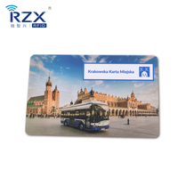 Échantillon gratuit de carte à puce Rfid HF 13.56Mhz carte à puce MIFARE DESFire EV3 2K carte de transport