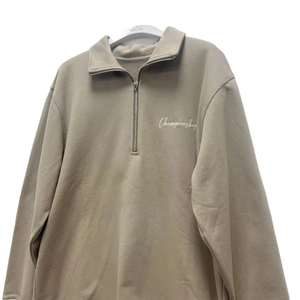Veste unisexe en coton personnalisable avec logo, coupe-vent légère, anti-plis, à manches longues et fermeture éclair, idéale pour le printemps et la vente en gros - Product Image 3