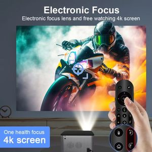 โปรเจคเตอร์พกพา Magcubic Smart Portable HY350 ความละเอียด 1080P HD ความจุ 2+32G ความสว่าง 580 ANSI ลูเมนส์ รองรับ 4k - Product Image 4