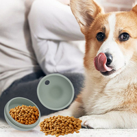 Jouet à mâcher en silicone durable en gros, mignon en forme d'os, puzzle pour animaux de compagnie, alimentation lente pour petits chiens et chats, couleur personnalisée OEM/ODM