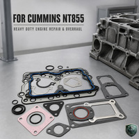 Kit de joints supérieur 4915302 adapté au moteur diesel Cummins NT855, réparation et révision du moteur, jeu de joints de moteur, pièces de rechange pour machines lourdes