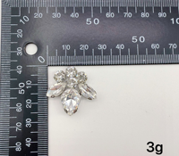 Nouveauté 2026 : Appliques florales 3D en strass thermocollantes et adhésives pour chapeaux et vêtements