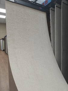 Panel <span class=keywords><strong>de</strong></span> Piedra Flexible con Relieve 3D en Tela Tejida Beige para Pared Decorativa <span class=keywords><strong>de</strong></span> Hotel o Villa - Product Image 5