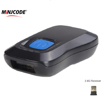 Lector de código de barras Mj2850 2D Mini Bt, lector de código Qr inalámbrico portátil, largo tiempo de trabajo con memoria de batería